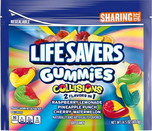LifeSavers Gummies Collisions Sharing Size 14.5 Oz