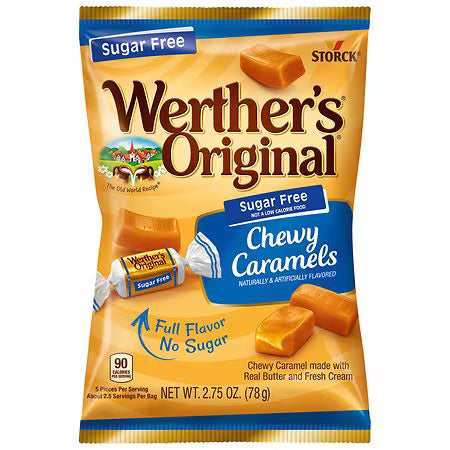 Werther's Original Sugar Free Chewy Caramels