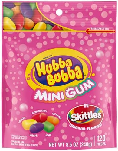 Hubba Bubba Mini Gum 8.5 Oz Pouch