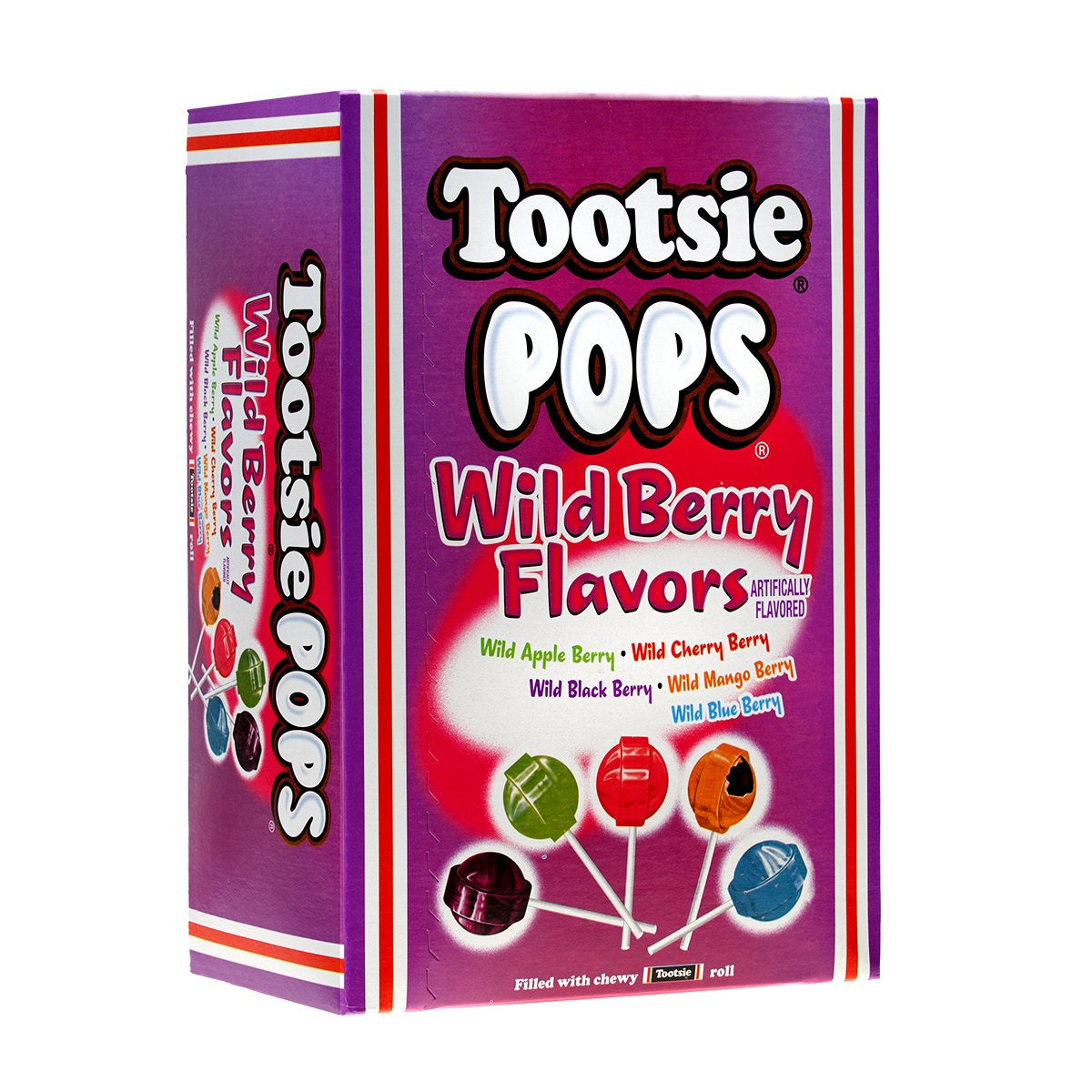 Tootsie Pops Wild Berry 100 ct.