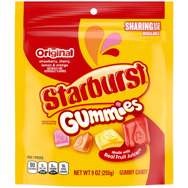 Starburst Gummies 9 Oz