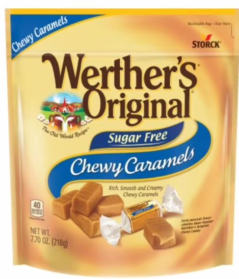 Sugar Free Chewy Werther's Original Bag