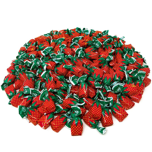 Arcor Strawberry Filled Hard Candy - 3 lbs Classic Strawberry Flavored Filled With Chewy Strawberry Center  (48 oz)