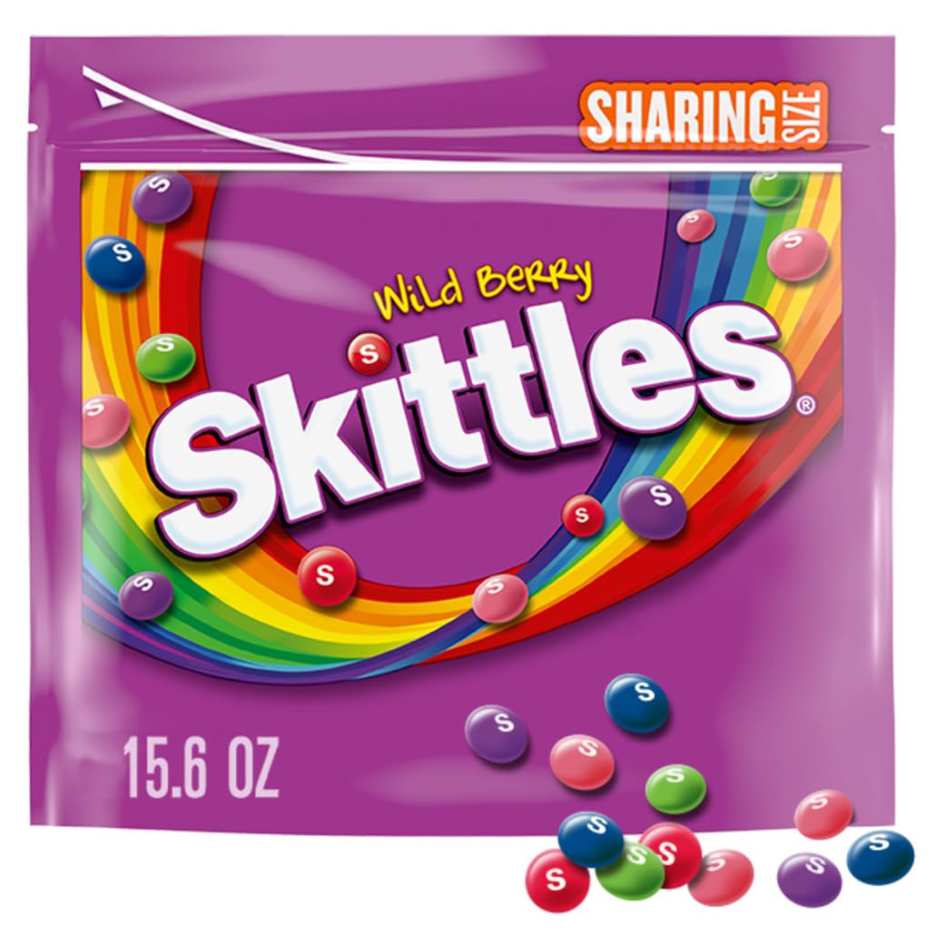 Wild Berry Skittles Sharing Size 15.6 Oz