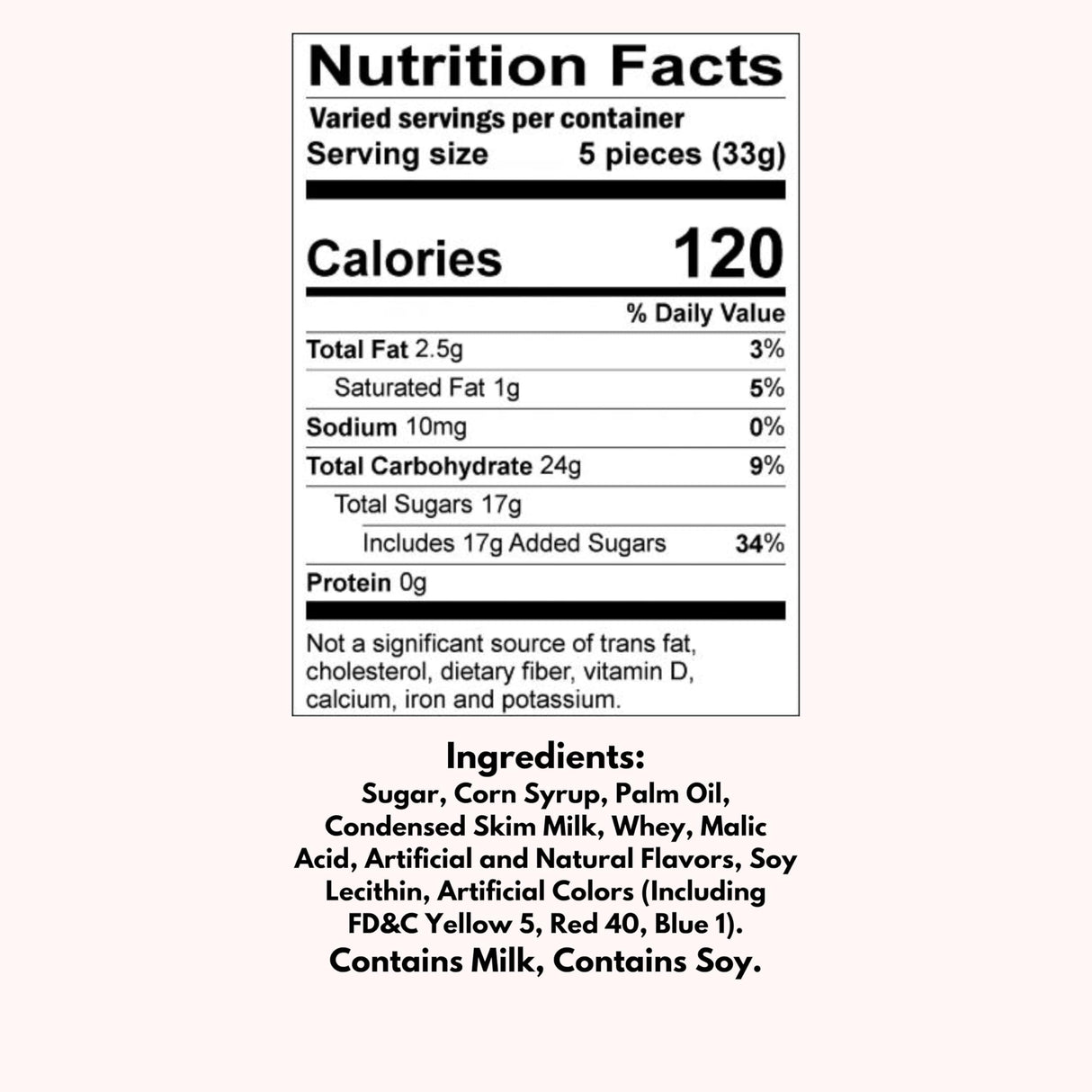 Tootsie Roll Lime Fruit Chews (130+pcs)