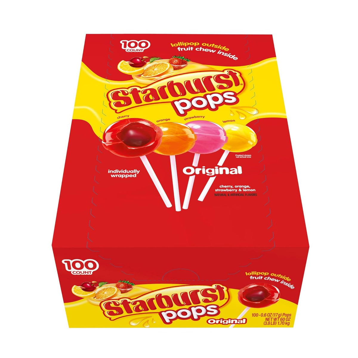 Starburst Pops 100 Ct Box