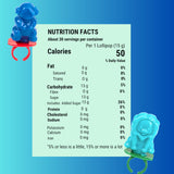 Teddy Pop & Friends Ring Lollipops - Blue Raspberry & Cotton Candy (30 Ct)
