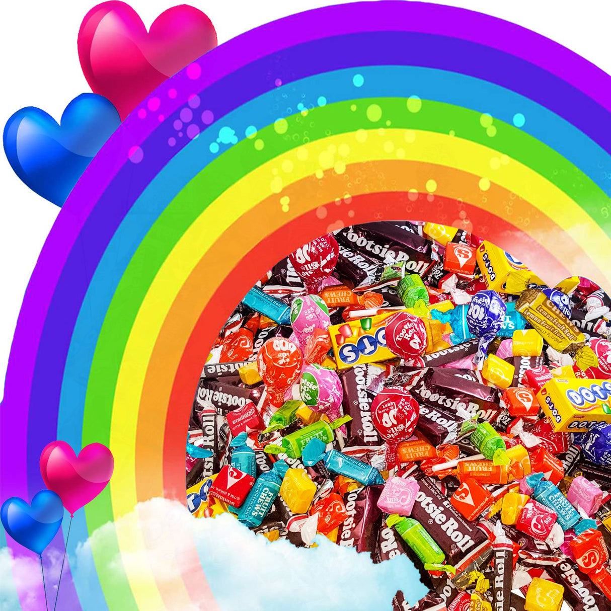 Starburst & Tootsie Roll Assortment - 152 Oz.