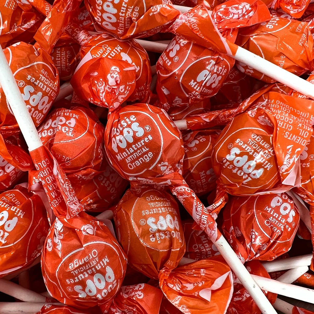 Tootsie Pops Orange Minis (16 Oz)
