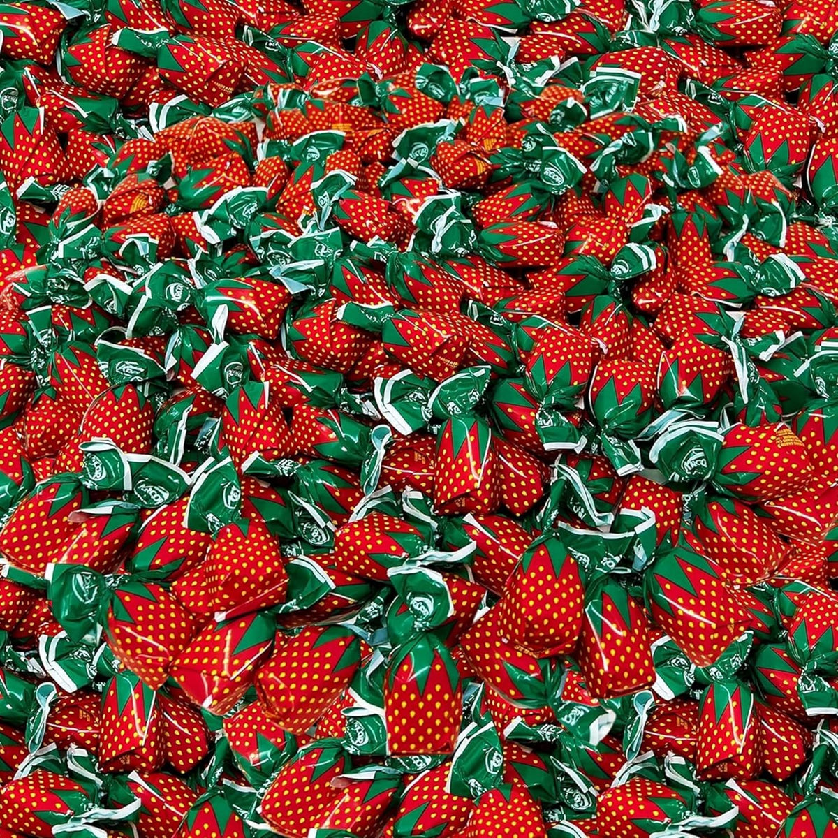 Strawberry Filled Hard Candies