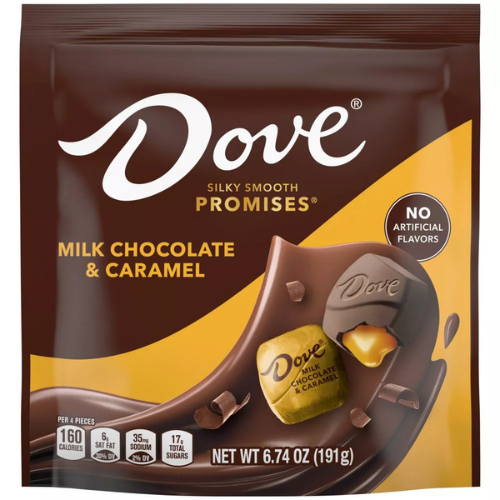 Dove Silky Smooth Promises Milk Chocolate & Caramel