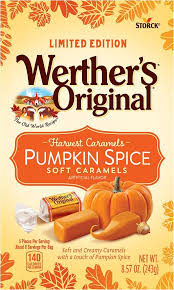 Werthers Originals Harvest Caramels Pumpkin Spice