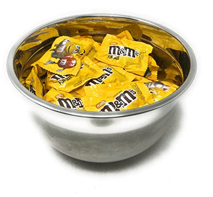 M&M Peanut Chocolate Fun Size Packs American Candy Bulk Bag 2 Lbs. (32 Oz)
