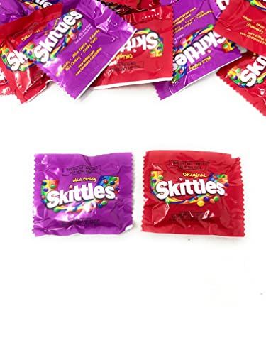 Assortit Original Skittles Unwrapped Loose Or Fun Size Packs Original & Wild Berry