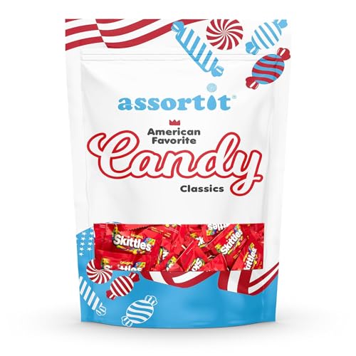 Skittles Original Flavor Fun Size Bulk 7 Lbs In Resealable Bag (112 Oz)