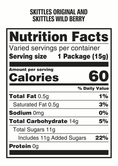 Skittles Wild Berry Flavor Candy Fun Size Packs 3 Lbs 80+ Bite Size Mini Packs Bulk Bag (48 Oz)