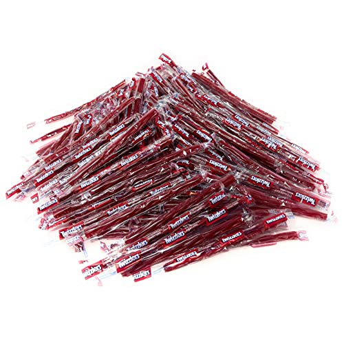 Twizzlers Strawberry Fruit Twists Strawberry Flavored Chewy Red Licorice 4 Lbs Bulk Pack (64 Oz)
