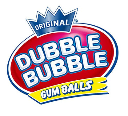 Assortit Dubble Bubble Original 1928 Classic Bubblegum Pink Colored Gumballs 3 Lbs  (48 Oz)