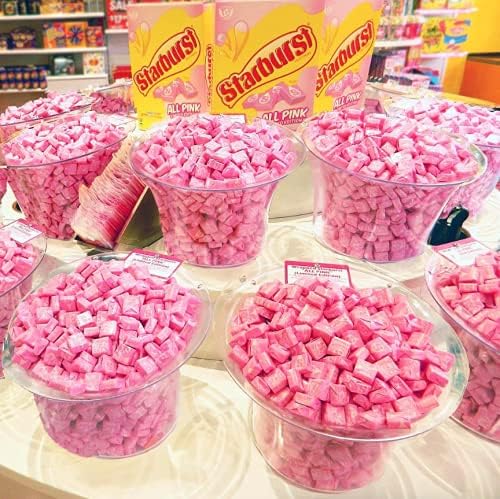 Starburst Fruit Chews Only Pink Strawberry Limited Edition Family Bulk Pack 6lbs (96-Oz)