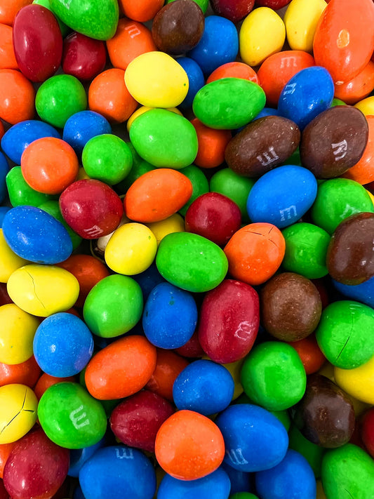 M&M Peanut Chocolate American Candy In A Variety Of Fun Colors Bulk Bag 2 Lbs. (32 Oz)
