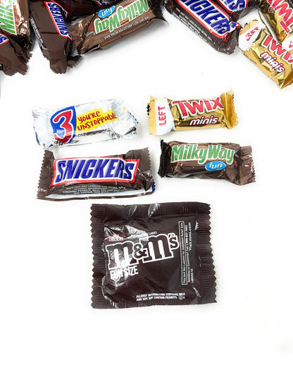 American Classic Mix Mars Chocolate 2.25 lbs - Snickers, Twix Milky Way & Three Musketeers Mini Chocolate Candy Bars (36 Oz)
