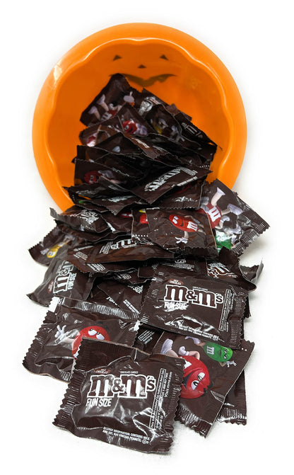 Original M&M Chocolate Fun Size Packs American Candy Bulk Bag 2 Lbs. (32 Oz)